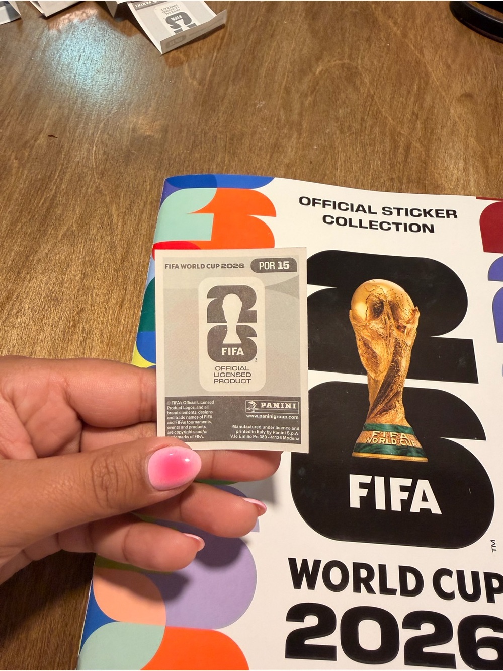 Panini FIFA World Cup 2026 Official Sticker Album – RONALDO red border - Picture 2 of 2